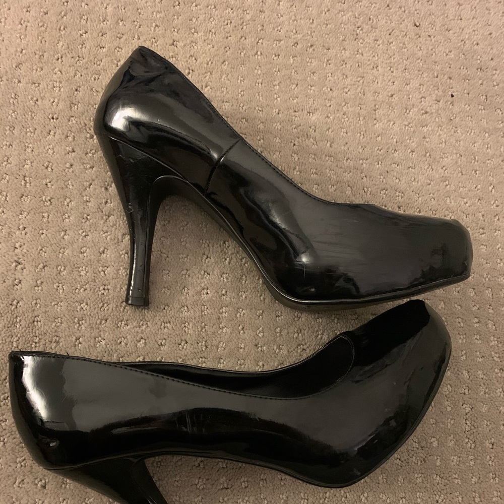 Black heels
